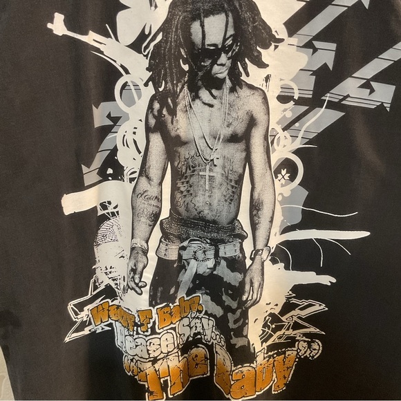 Big Tiger Heavyweight Black Graphic T-shirt - Picture 3 of 6